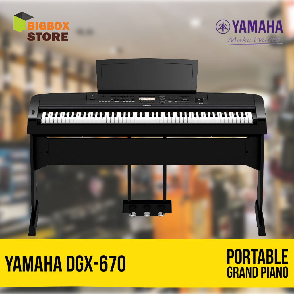 Yamaha DGX-670 Portable Grand Piano