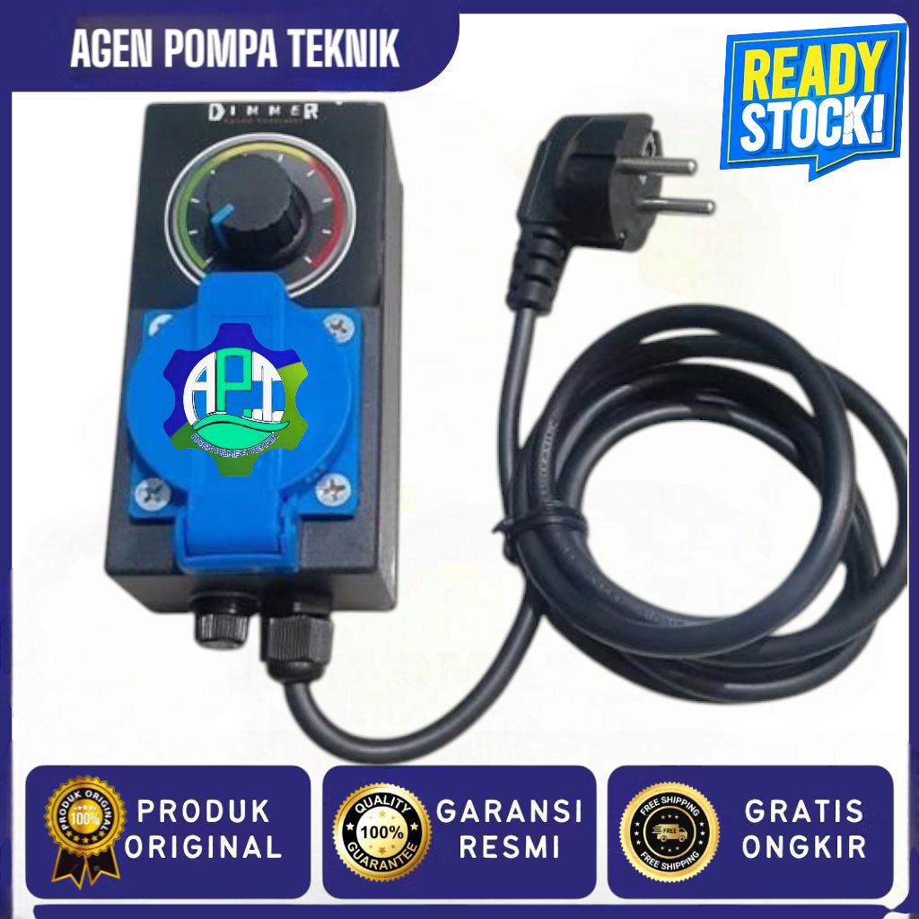 Dimmer 2000 watt Dimmer Pengatur Kecepatan 2000W