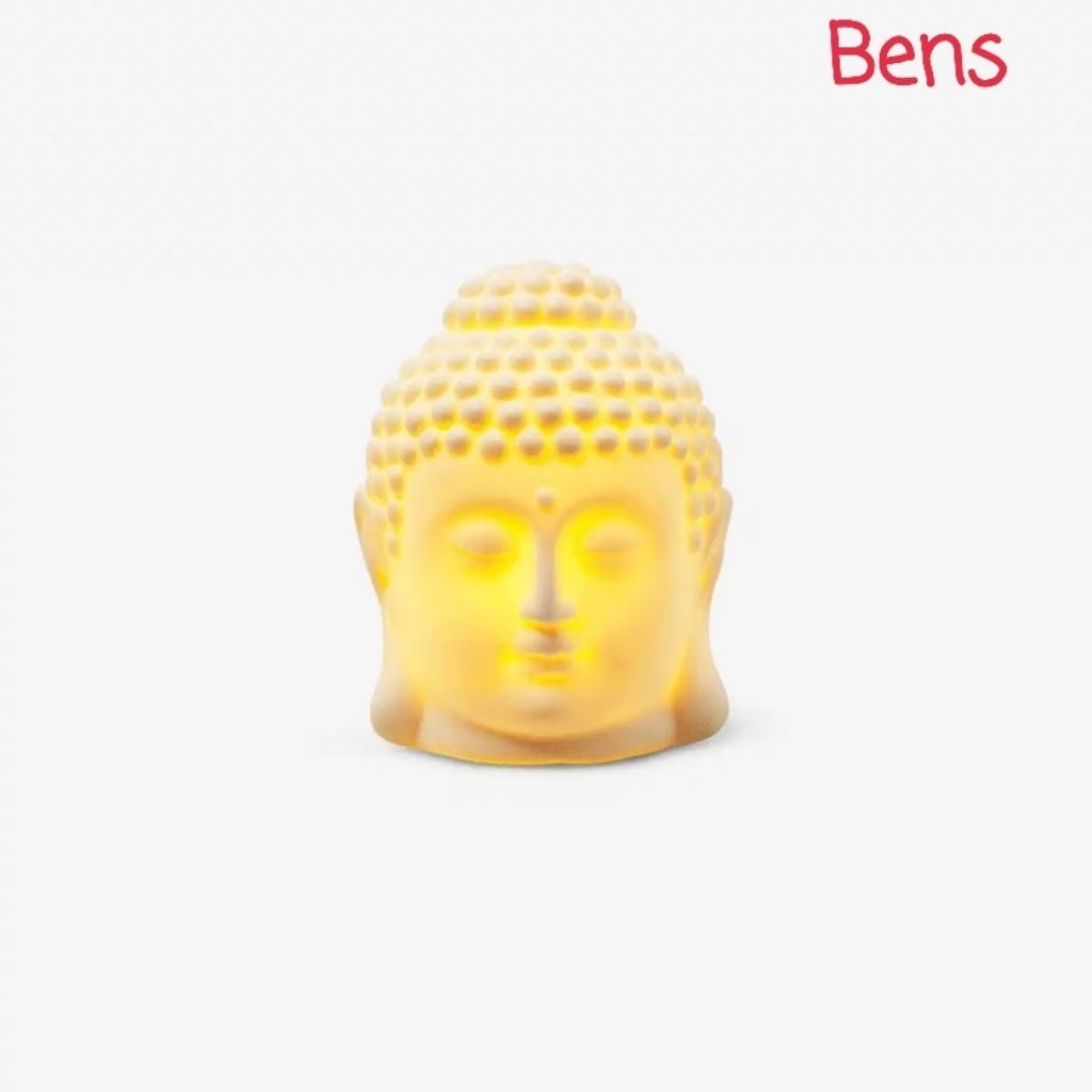 LED Light As Buddha Head Ceramic / Lampu Buddha / Lampun LED