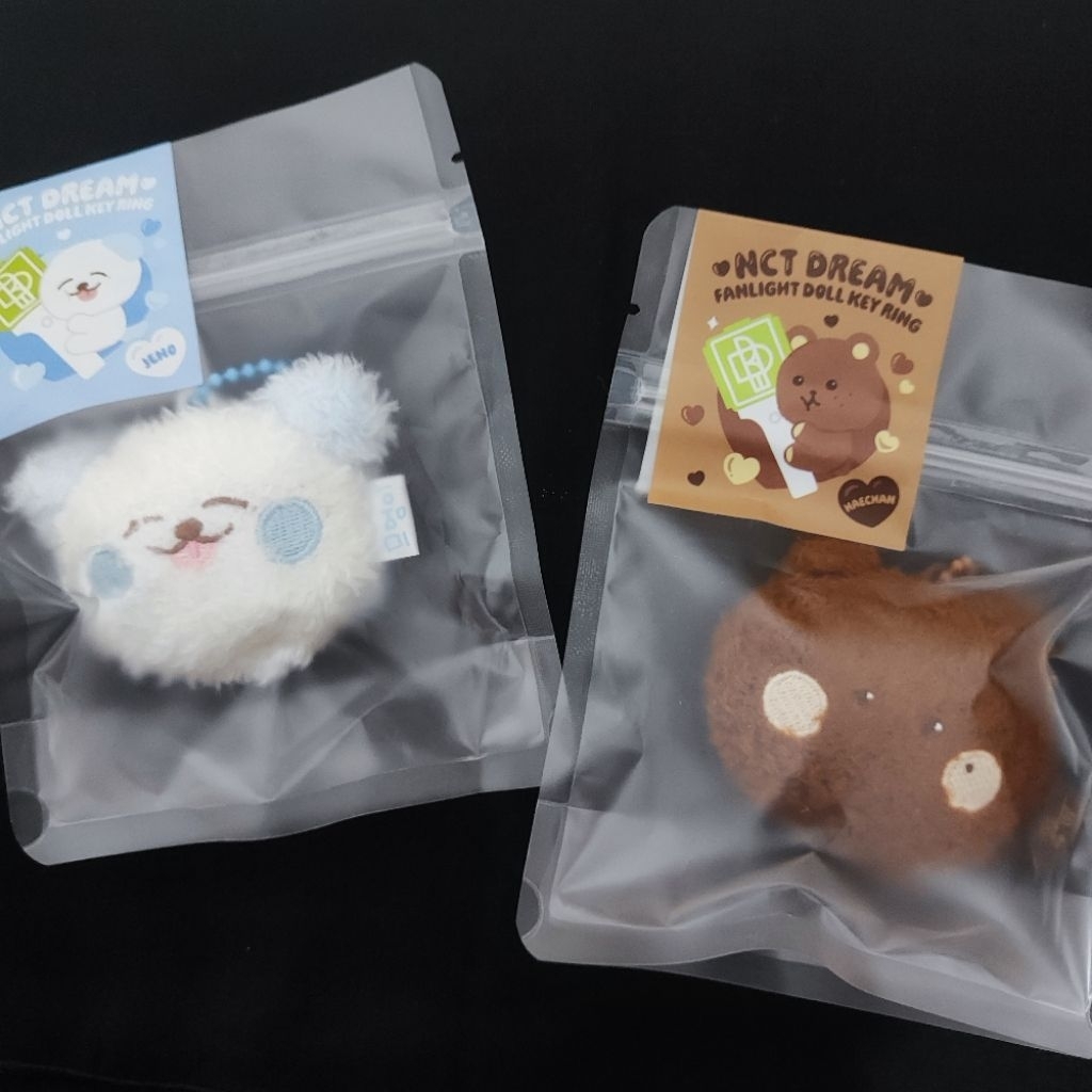 NCT DREAM FANLIGHT DOLL KEYRING JENO HAECHAN