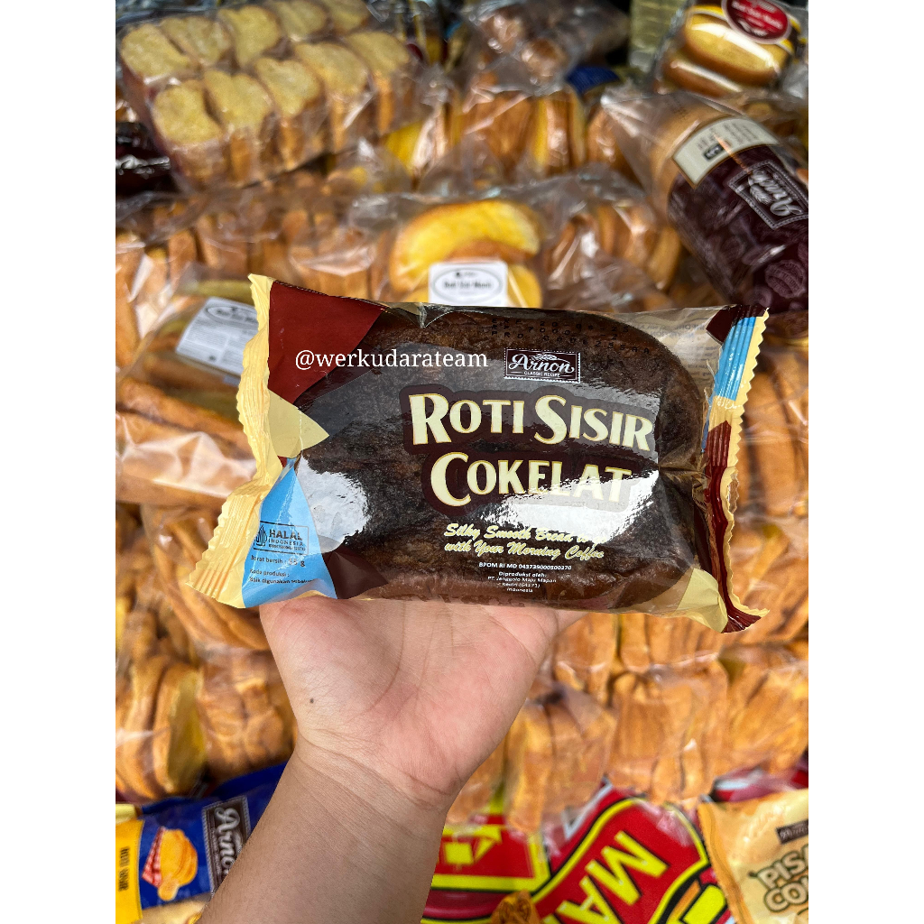 

ROTI sisir cokelat / roti isi / roti manis arnon