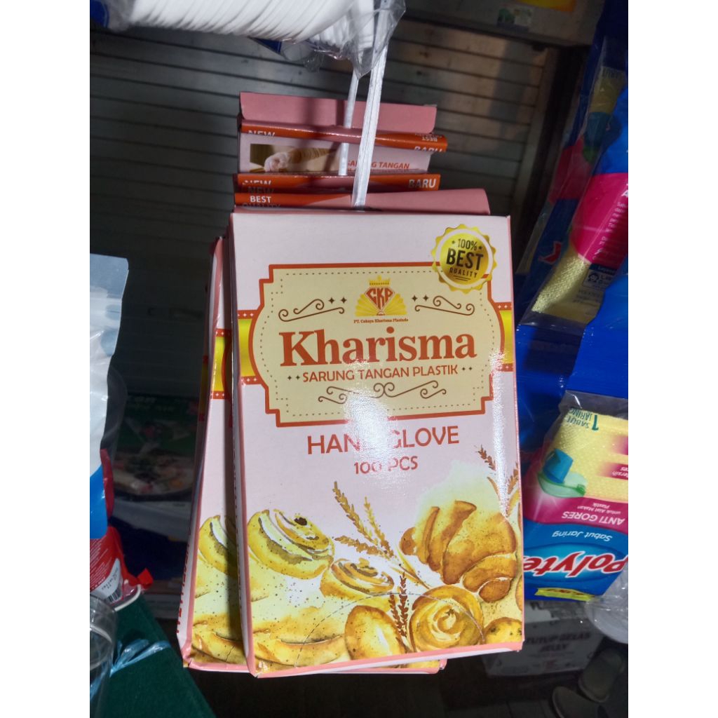 SARUNG TANGAN PLASTIK KHARISMA
