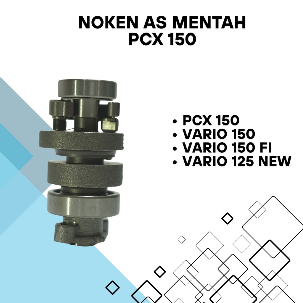 Camshaft / Noken As / Kemshaft Bahan Mentah HNF RACING Pcx 150 Vario 150 / 150 Fi Vario 125 New