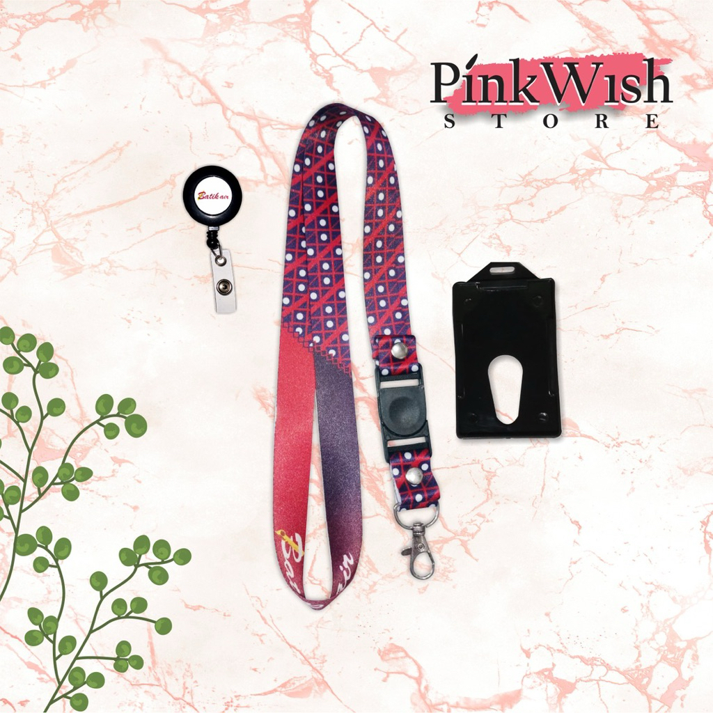 

Lanyard BATIK AIR 2 / Tali Idcard BATIK AIR 2 [Ready stock] Termurah siap kirim