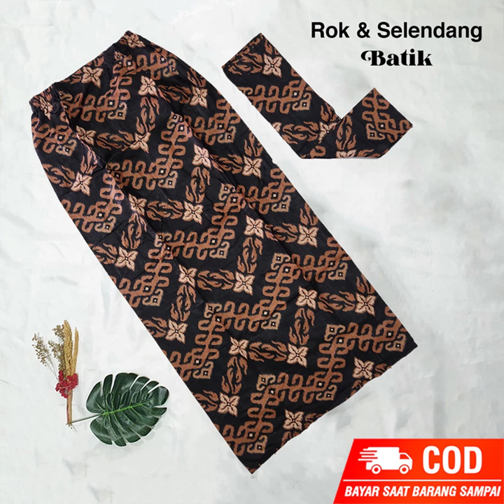 Arumsekar Kebaya- Rok batik selendang solo bawahan kebaya Kondangan nikahan set