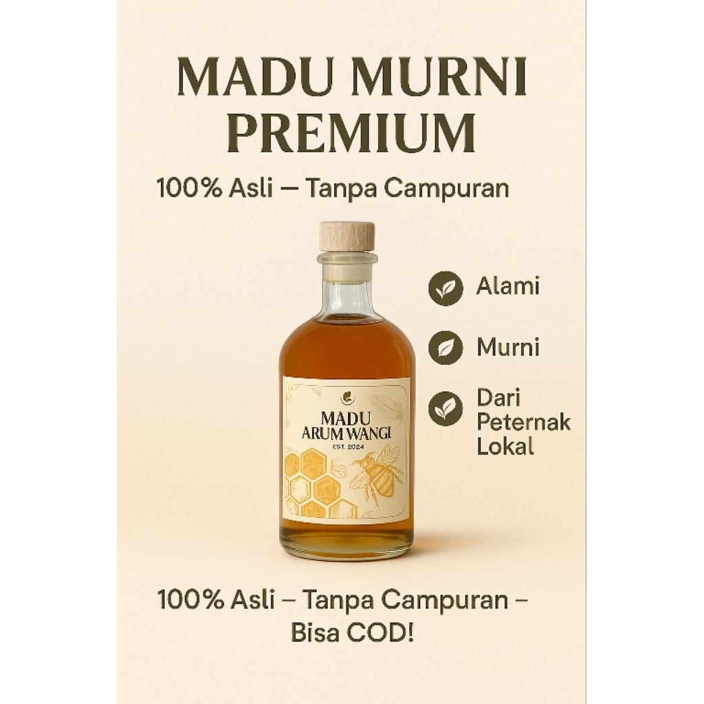 

Ygshop17 Madu Murni Asli Original 100% Untuk Daya Tahan Tubuh Arum Wangi Premium