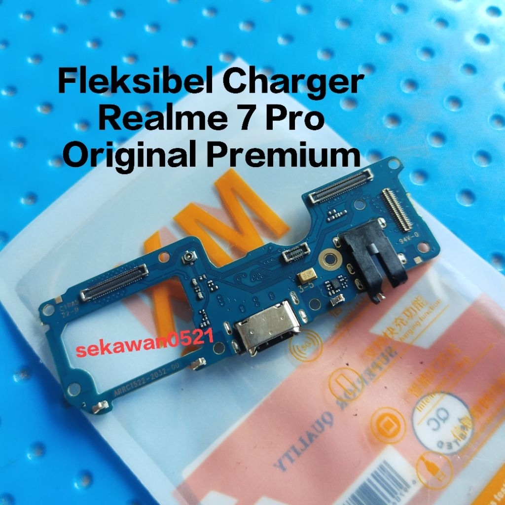 Fleksibel FLEXI CHARGER REALME 7 PRO (ORI) CON HF MIC