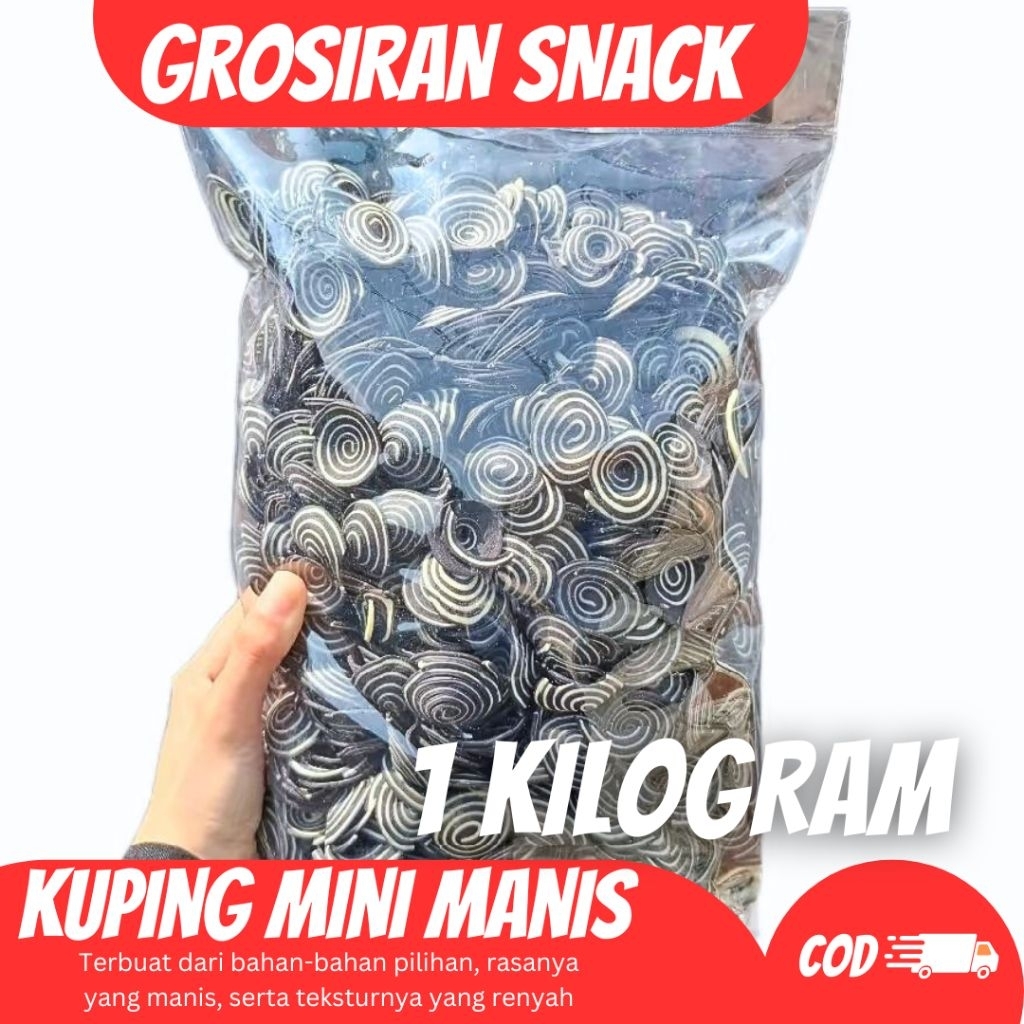 

1 KILOGRAM Kuping Mini Manis
