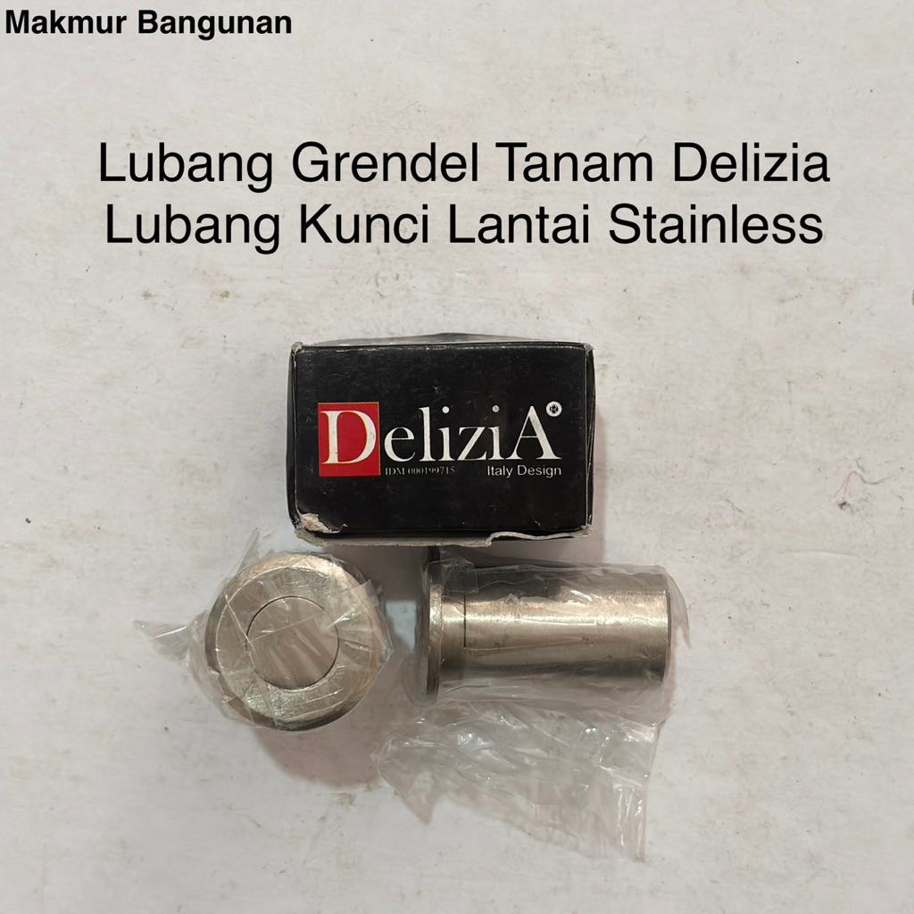 Lubang Grendel Tanam Stainless | Penutup Lubang Kunci Lantai | Tutup Lubang Kunci Tanam | Slot Grend