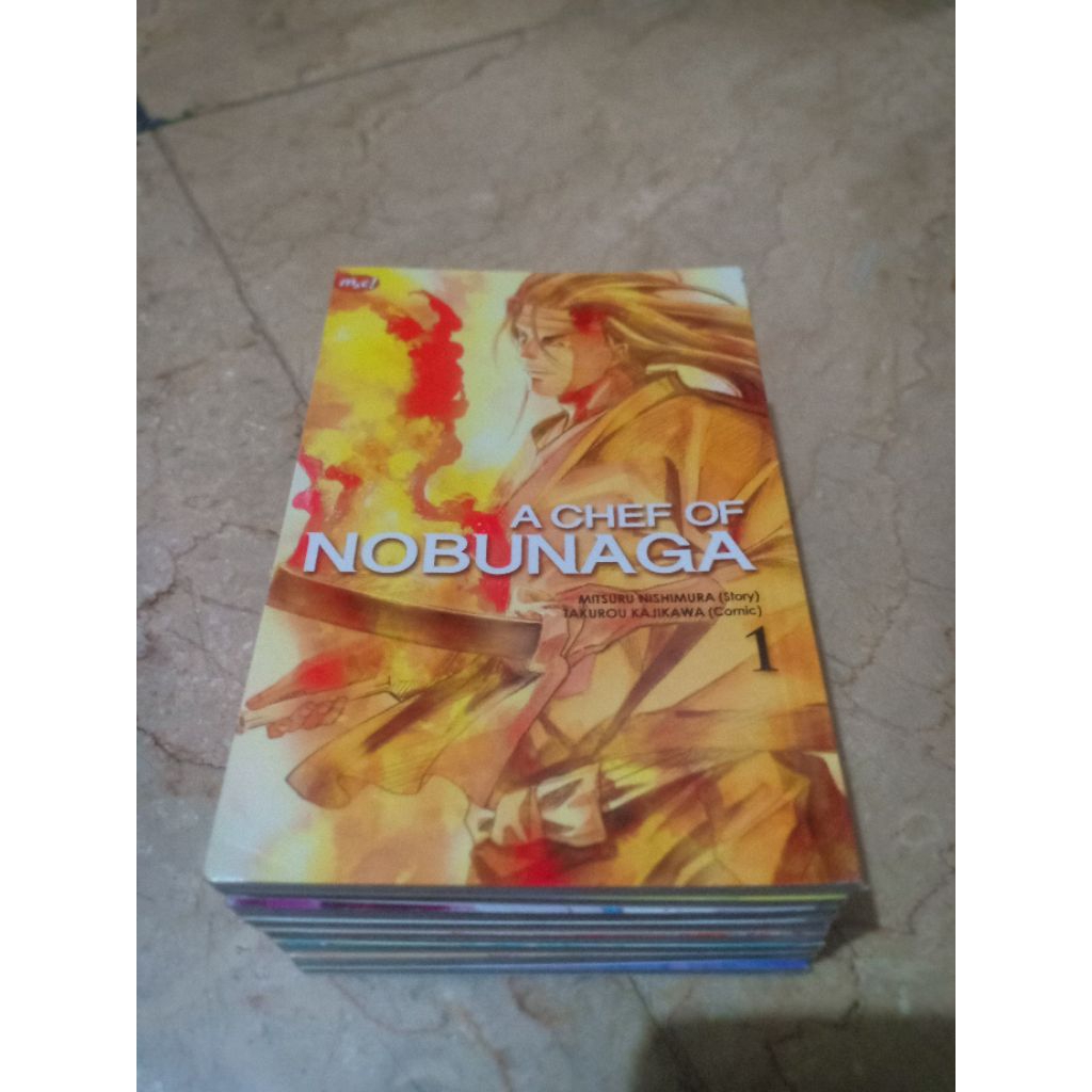 komik a chef of nobunaga 1-8