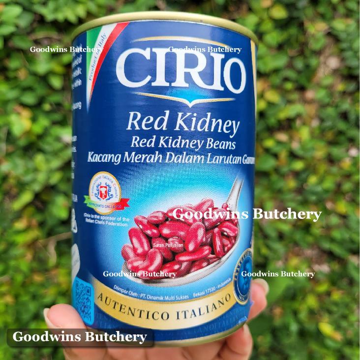 

Cirio Italy RED KIDNEY BEANS kacang jogo merah 400g