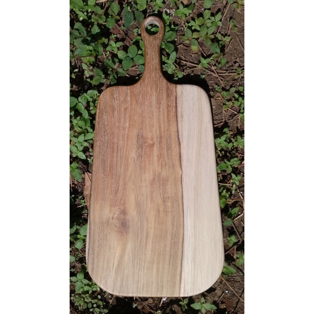 talenan kayu jati polos tanpa tali air 03