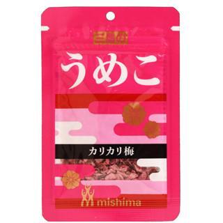 

Mishima Yukari Ume Dried Plum Rice Seasoning Red Shiso Leaf Beefsteak Plant) Bumbu Buah Ume Plum Kering Asam Tabur Jepang