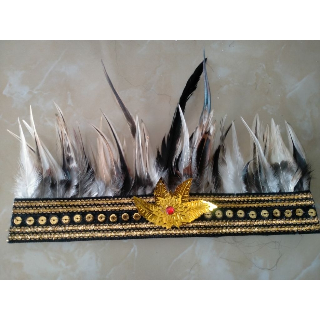 Mahkota Dayak Rajawali/Mahkota Tari Dayak Dayak Rajawali Anak dan Dewasa