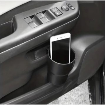 3in1 Tempat Botol Tong Sampah Gantung Ac Pintu Mobil Car Cup Holder Asbak Universal clip Jepit Celah