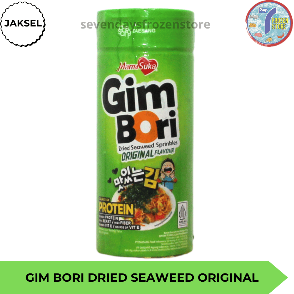 

Mama Suka Gimbori Nori Rumput Laut Tabur 25 gr