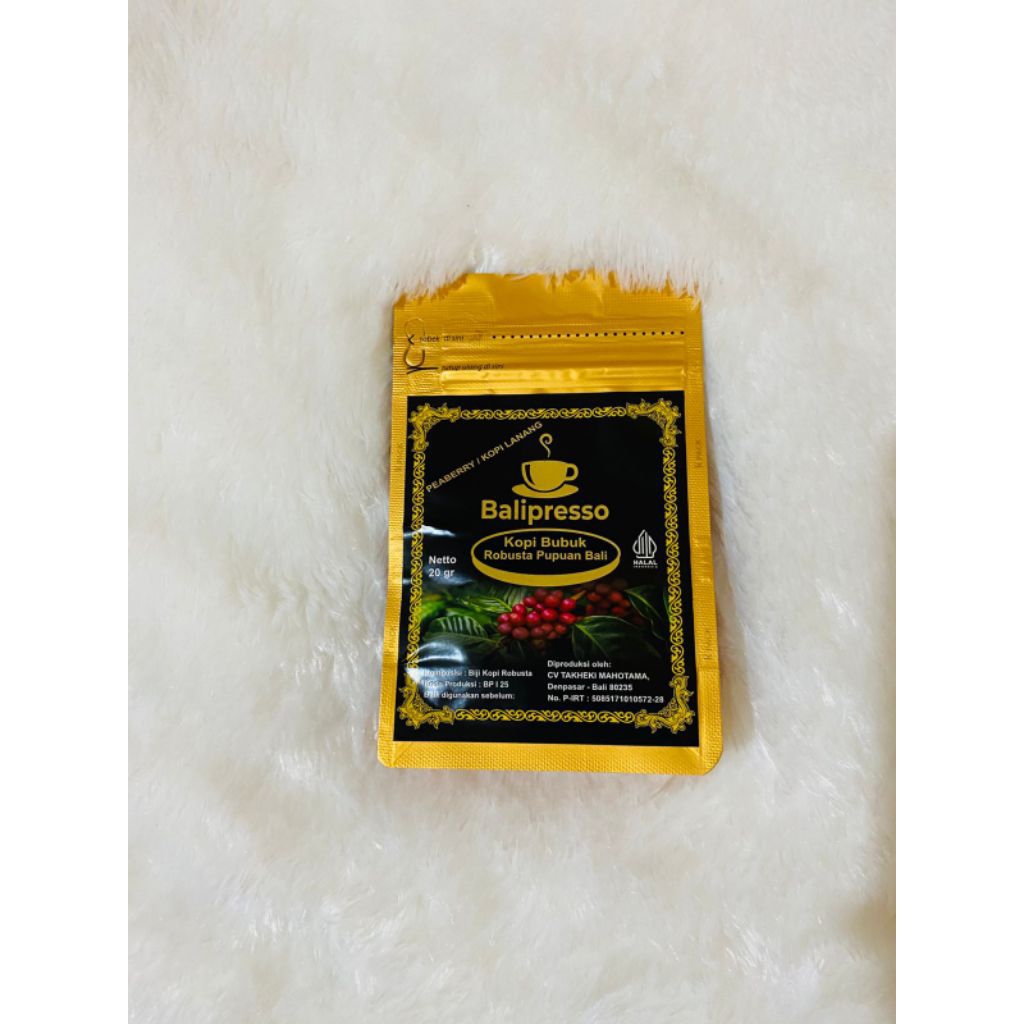 

Mini Pack Kopi Bubuk Lanang Robusta Pupuan Bali 20Gr