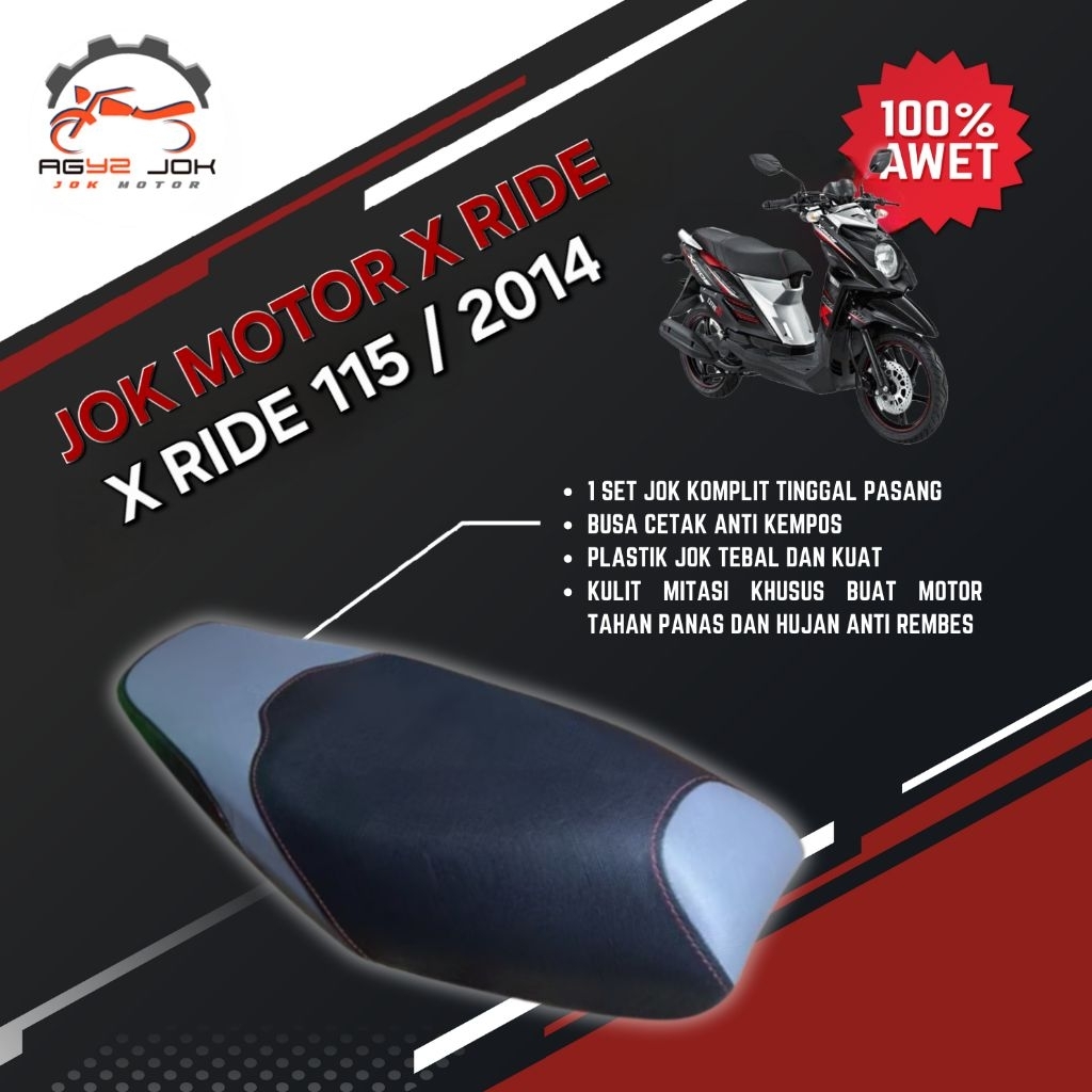 Jok motor x ride 115 jok yamaha x ride lama
