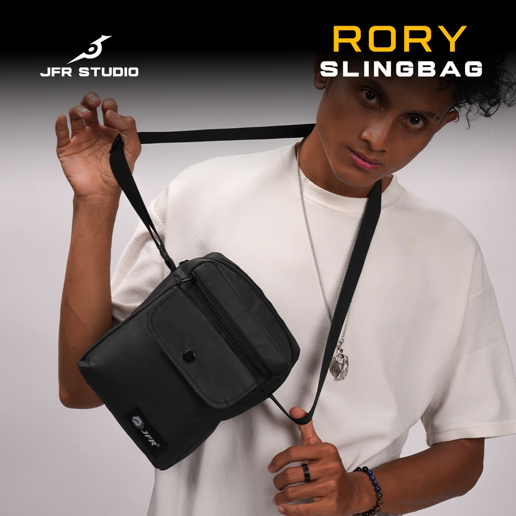 JFR Rory Sling Bag - Tas Selempang Bahan Polyester JT55