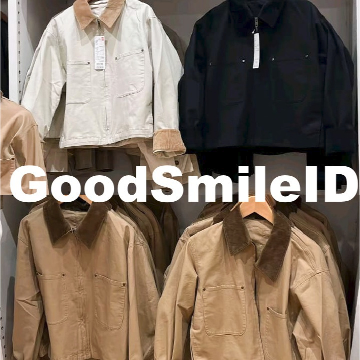 SALE Women Jaket Pendek Ritsleting Zip Up Short Jacket Wanita JASTIP UNIQLO