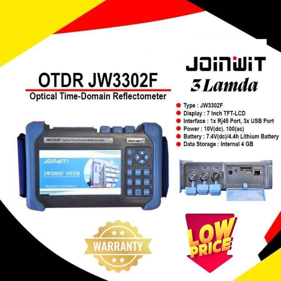 JOINWIT OTDR JW3302F T4 3 LAMDA - GARANSI - OTDR JOINWIT JW 3302F