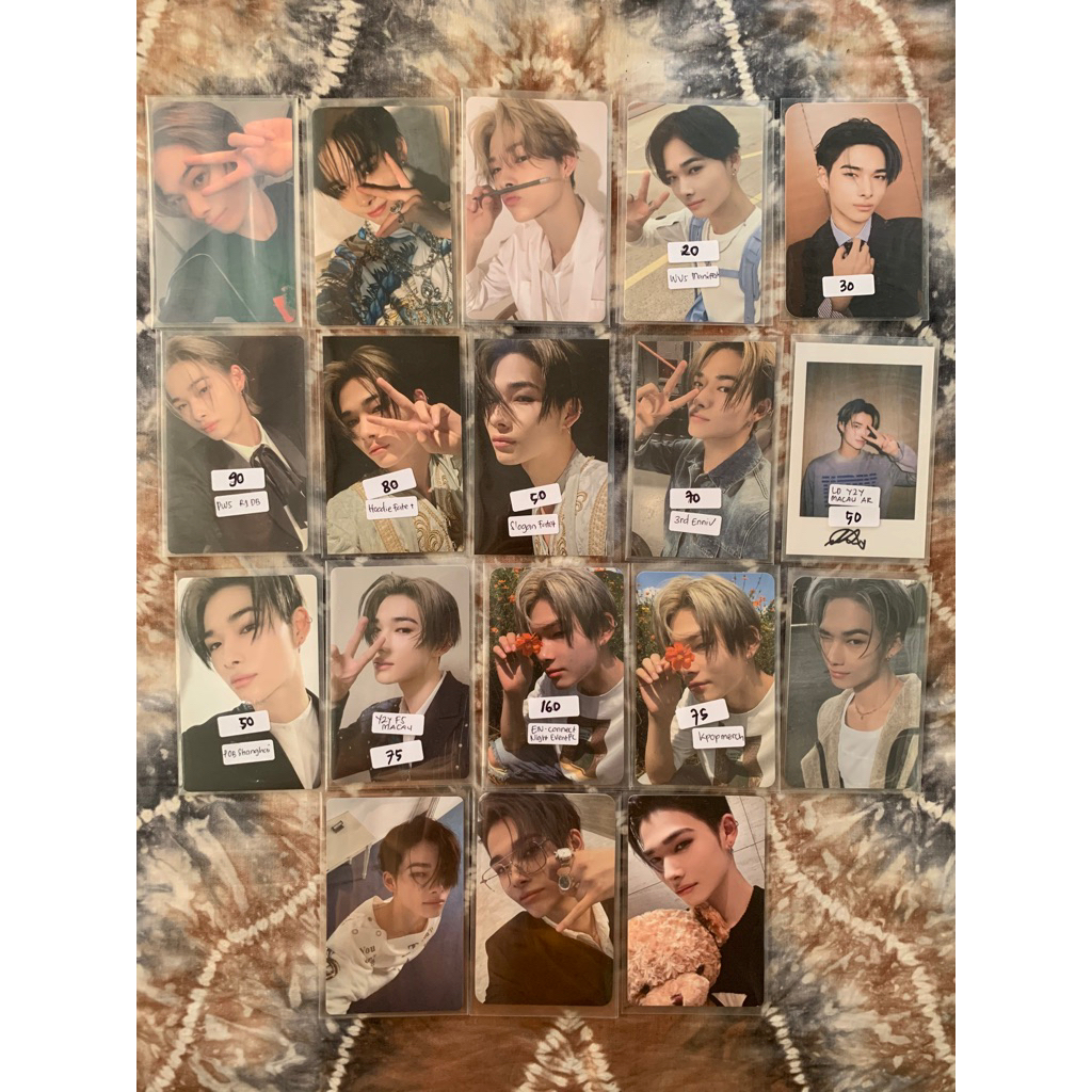 [READY] PC PHOTOCARD NI-KI ENHYPEN RIKI ALBUM ORANGE BLOOD MANIFESTO DARK BLOOD WEVERSE VER KALPA EN