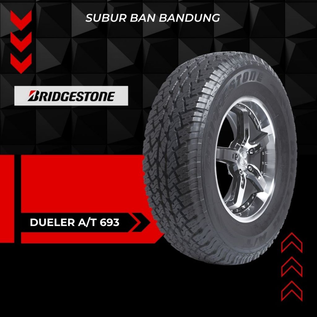 Ban Mobil Bridgestone 265/65 R18 Dueler D693 Ban Mobil Pajero Fortuner