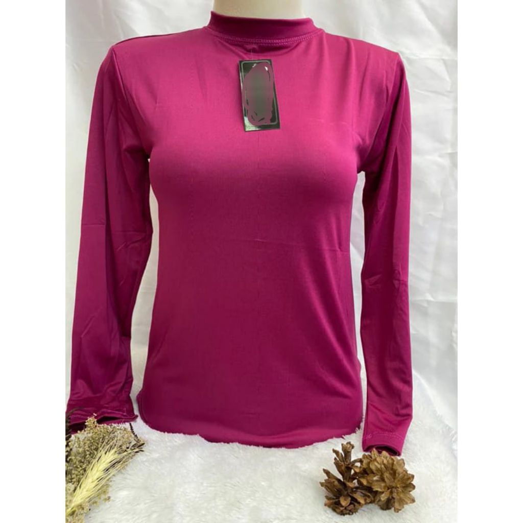 MANSET SPANDEX BALON LENGAN PANJANG || MANSET LENGAN PANJANG || MANSET DALAMAN BAJU || MANSET DALEMA