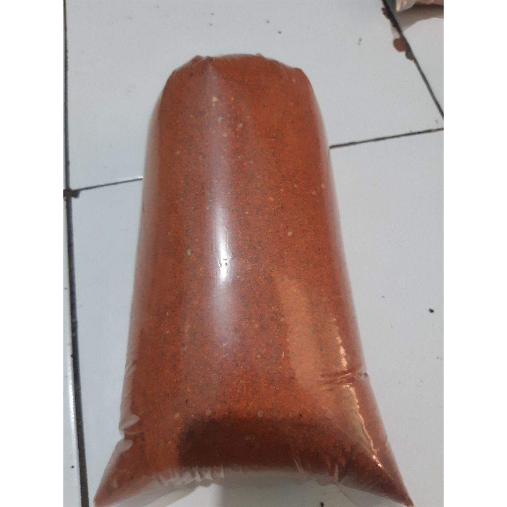 

cabe bubuk super pedas halus kasar pedas jeletot cabe tabur cabai instant cabai giling 1000gram