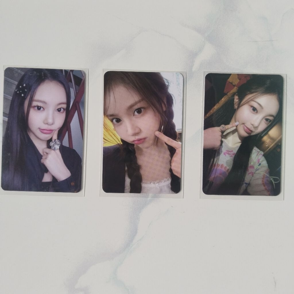 [READY] Photocard OFFICIAL ian sopian heart2heart Carmen Jiwoo Stella Ian Juun Ana Yuha Yeon The cha