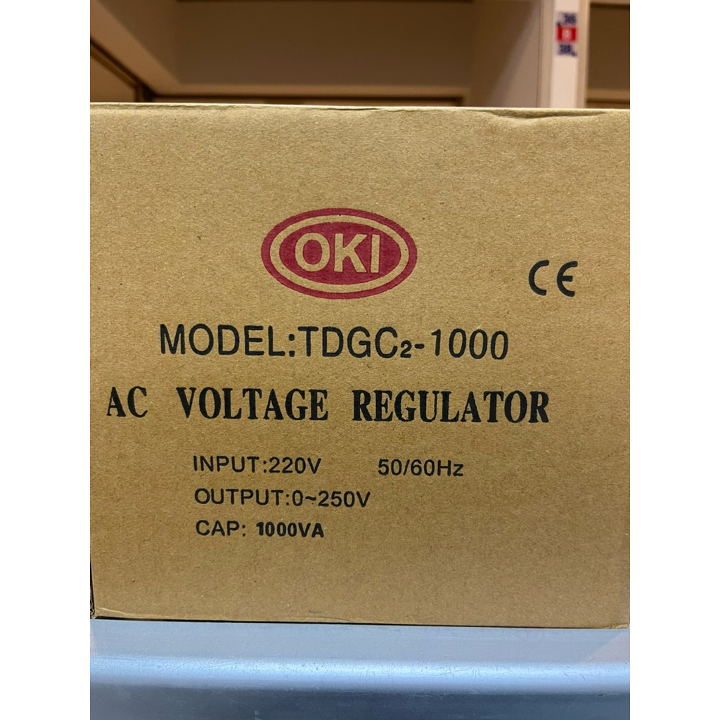 Transformer Slide Regulator OKI TDGC2 100Kva Transformer Slide Regulator OKI TDGC2 100Kva