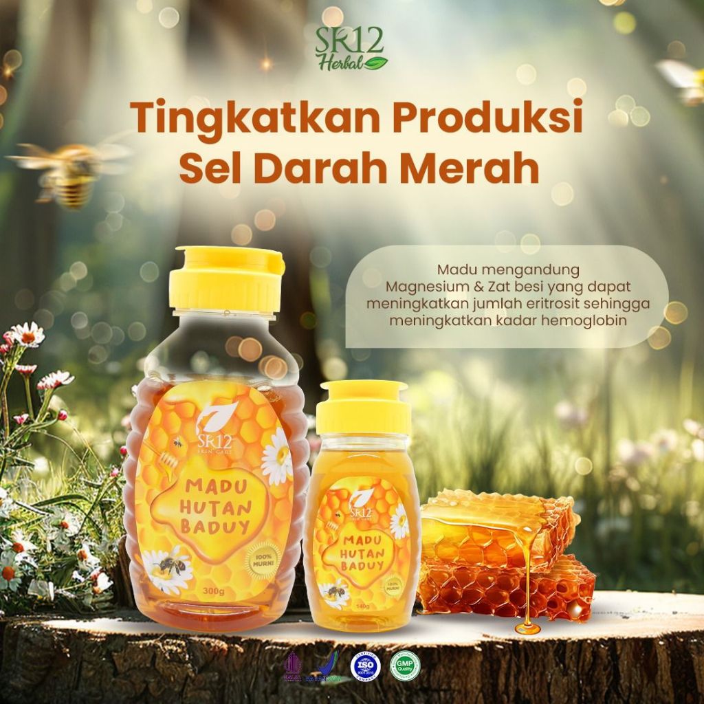 

SR12 Madu Hutan Baduy 300g Vitamin Anak Membantu Menjaga Kesehatan Menambah Stamina Madu Asli 100%