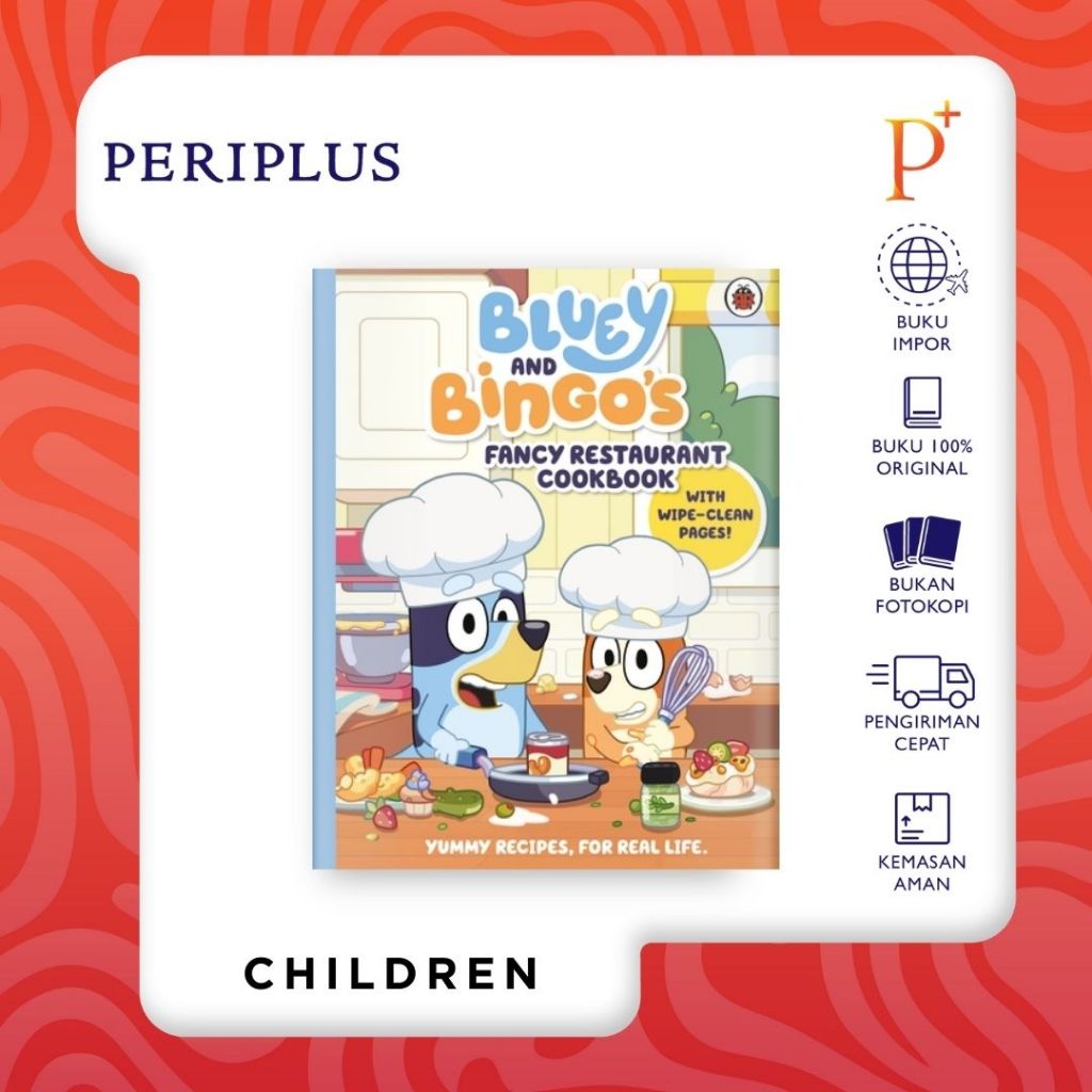 Bluey: Bluey and Bingo's Fancy Restaurant Cookbook - 9780241574188