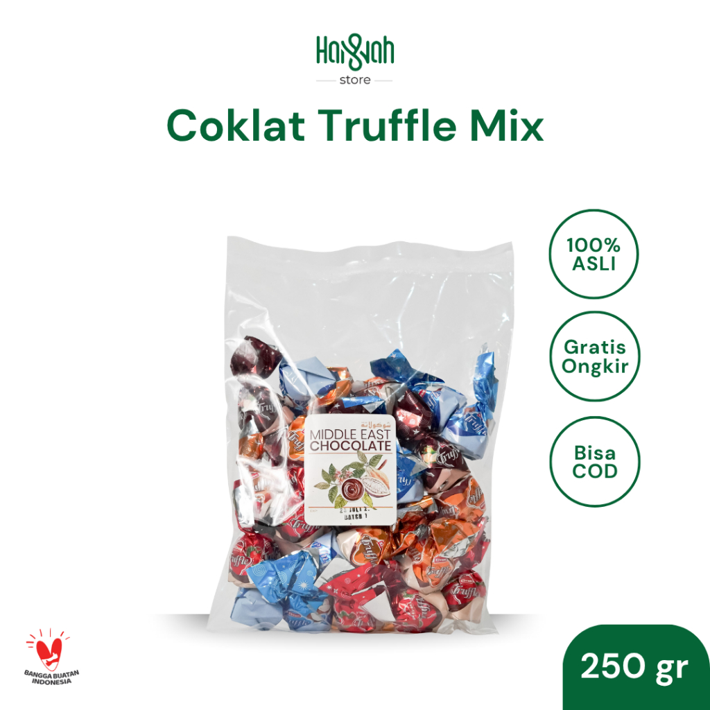 

Coklat Truffle 250 Gram Cokelat Arab Turkey Oleh Oleh Haji Umroh
