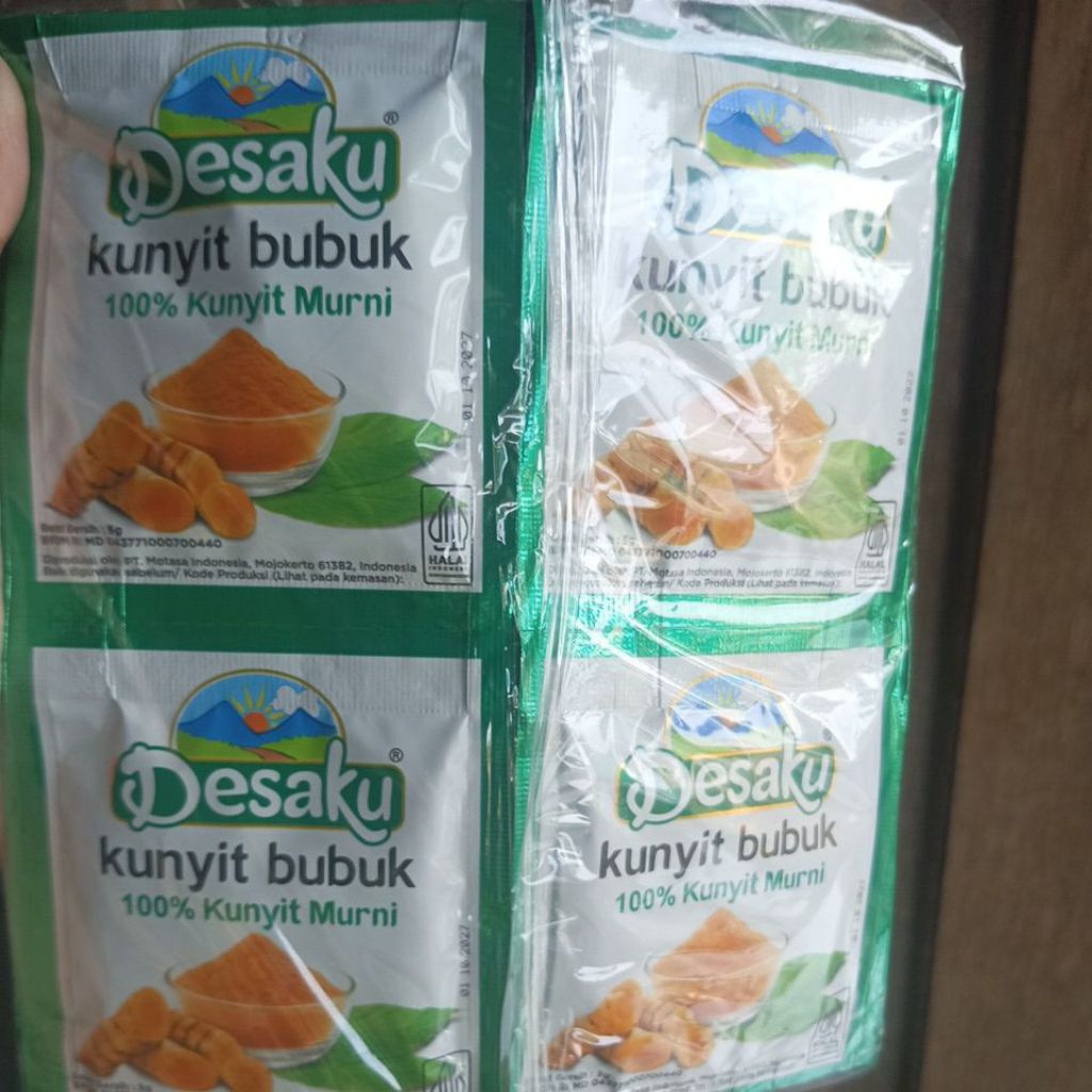 

Desaku kunyit bubuk 6gx12