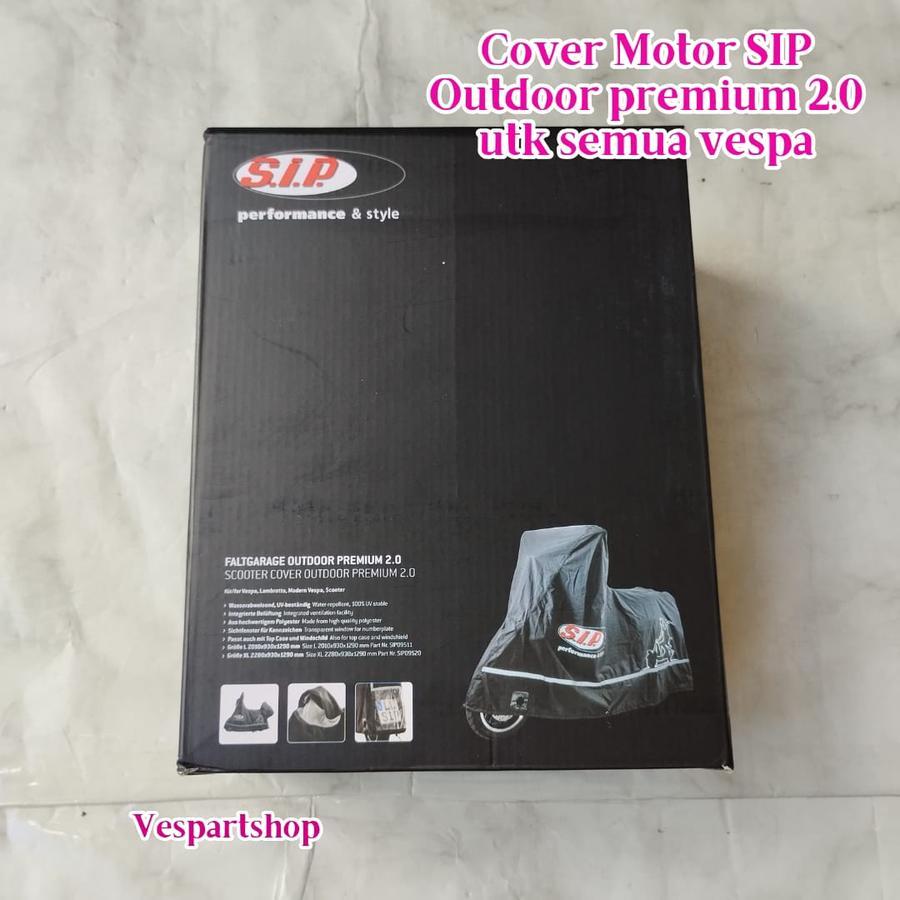 Cover motor SIP outdoor premium 2.0 utk semua vespa