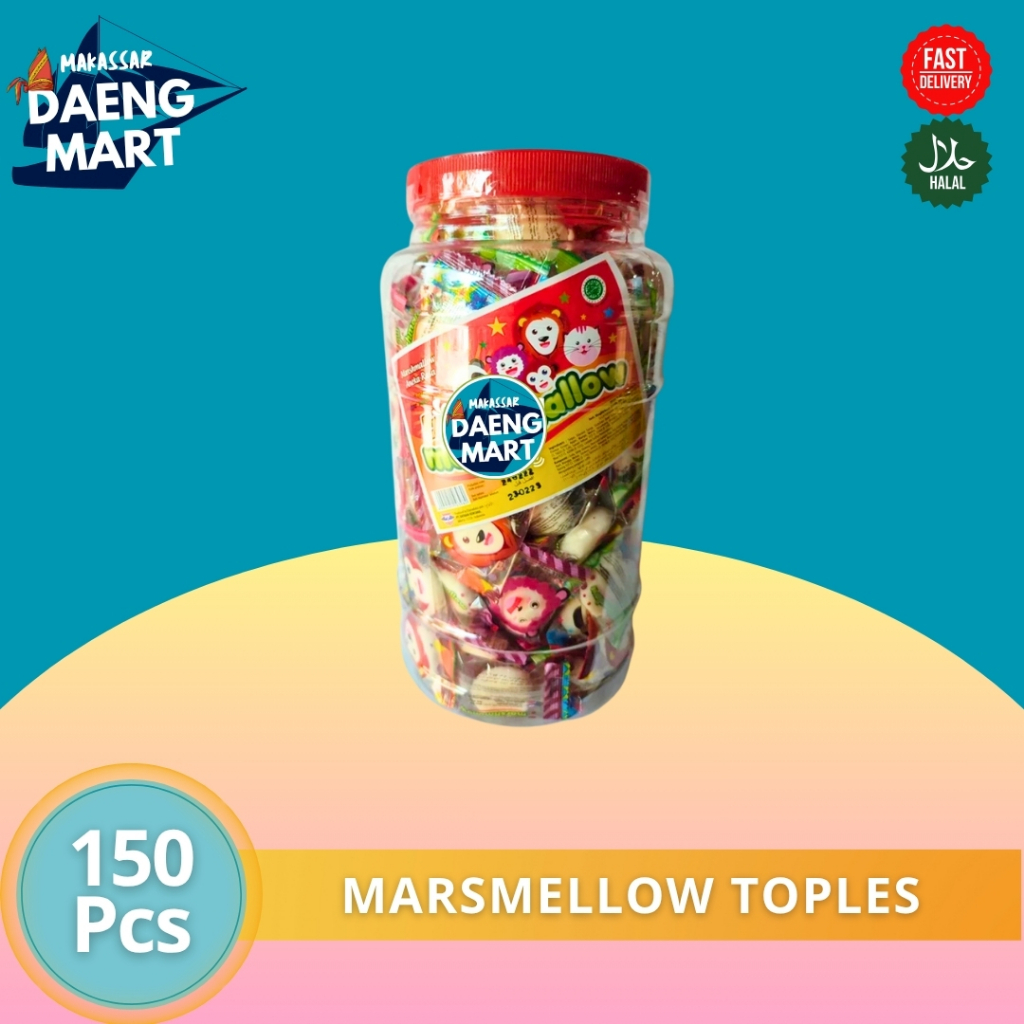 

MARSHMALLOW ANEKA RASA TOPLES ISI 150 X 4 GRM