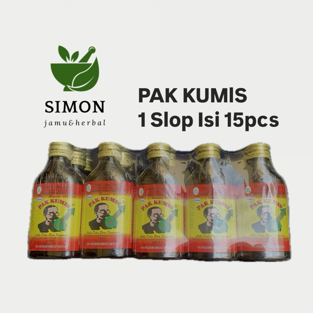 

Jamu Herbal PAK KUMlS 1 Slop 15pcs - ORIGINAL 100%