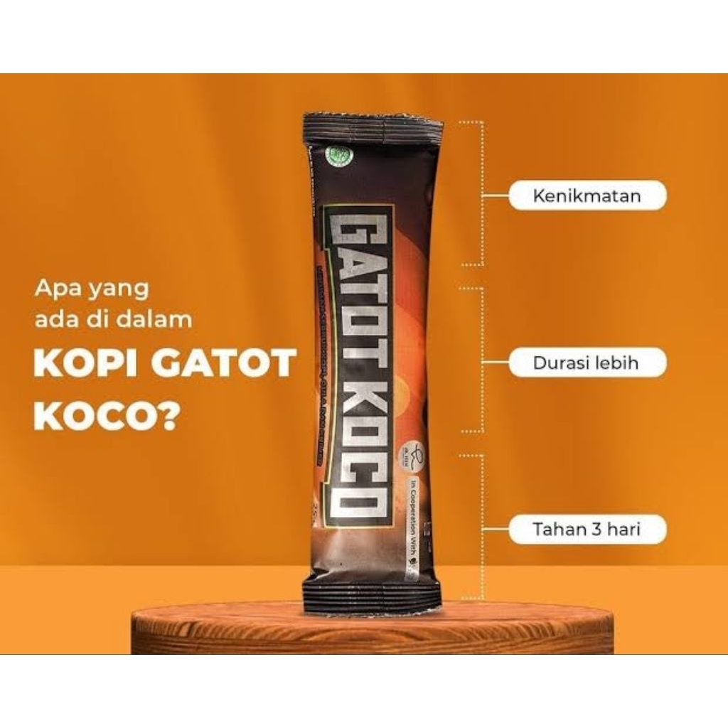 

Kopi Gatot Koco (1 Sachet)