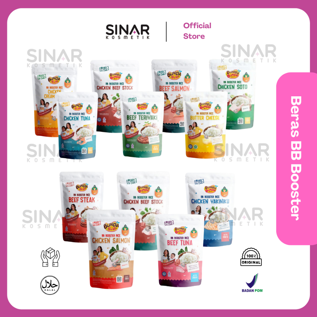 Bumbu Bunda by Elia BB Booster Rice / Beras BB Booster / Nasi Instan (BB Booster) / BB Rice 200 gram