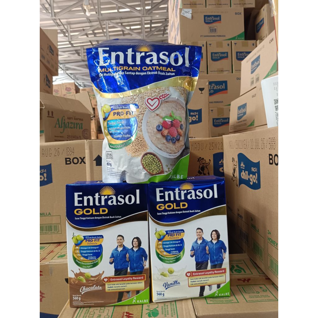 

Entrasol Gold 560 gr beli 2 free entrasol oat 600gr Toko Susu Chyra