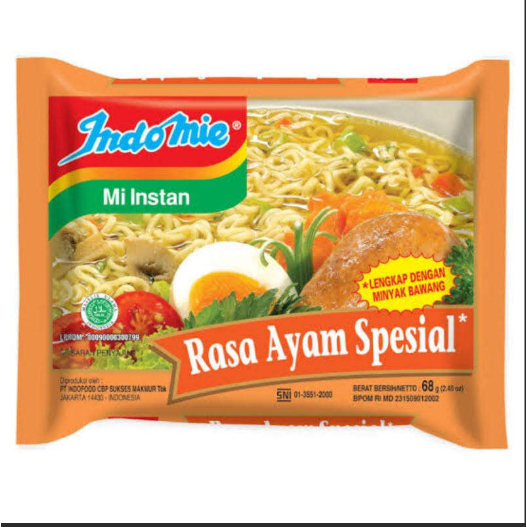 

Mie Indomie Mi Indomi Instan Rebus Rasa ayam Special