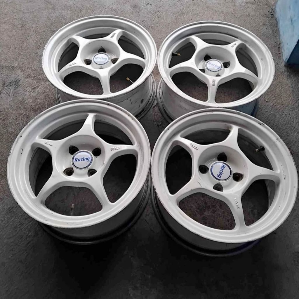 Enkei Tulang rp01 R15 4x100 Lebar 7 Rata et 40an
