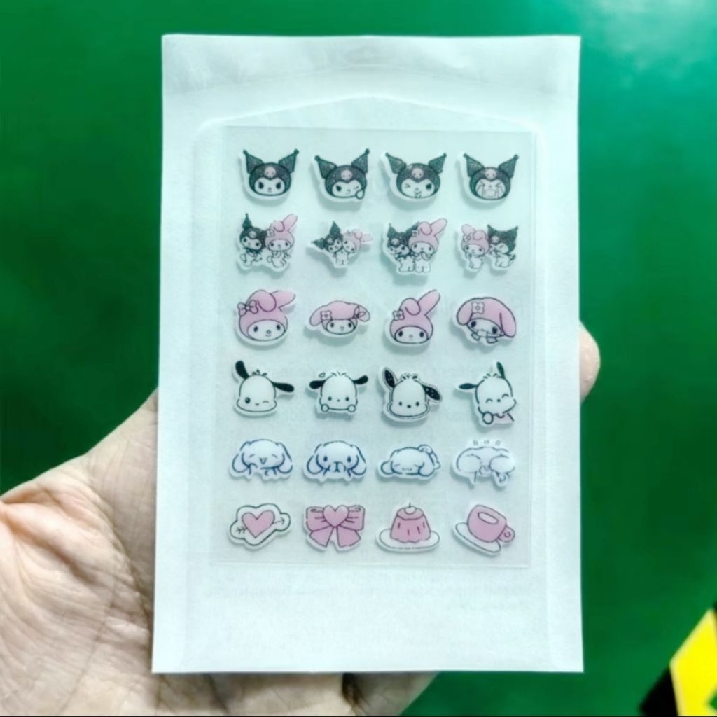 

sticker jerawat sanrio / stiker acne pack lucu
