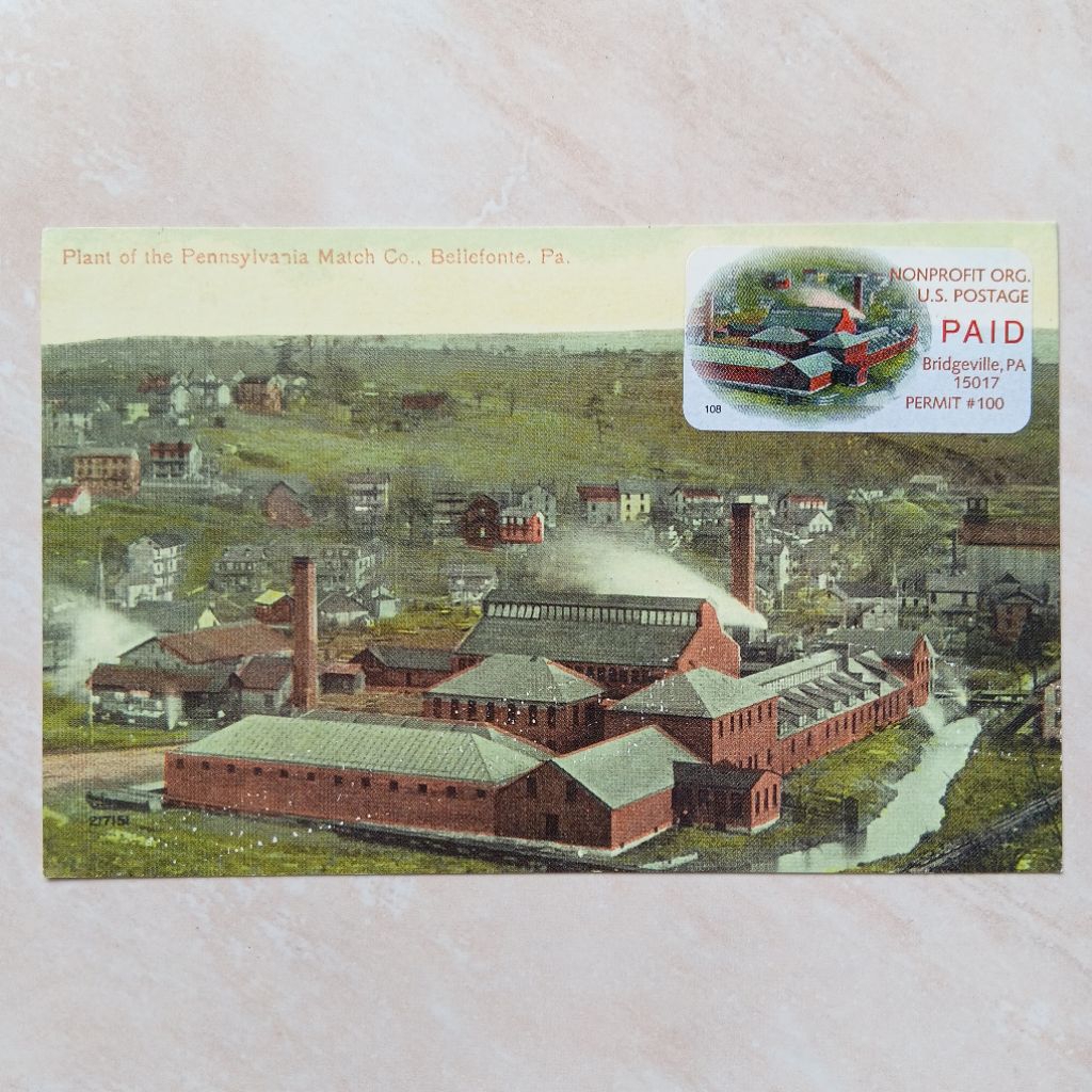 

Kartu Pos Koleksi Filateli US Amerika Plant of Pennsylvania Match 2000 - YN2478