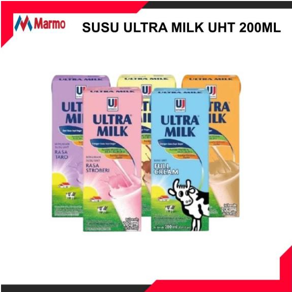 

1 DUS ISI 24 PCS SUSU ULTRA MILK UHT 200 ML