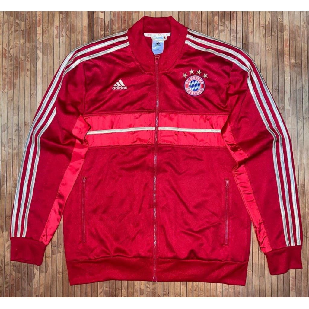 TRACKTOP ADIDAS BECKENBAUER FIREBIRD JERSEY BAYERN MUNCHEN HOME JACKET