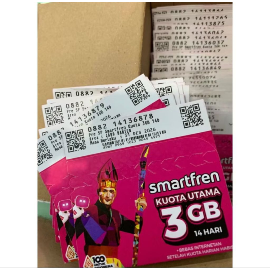 Perdana Smartfren 12 Digit