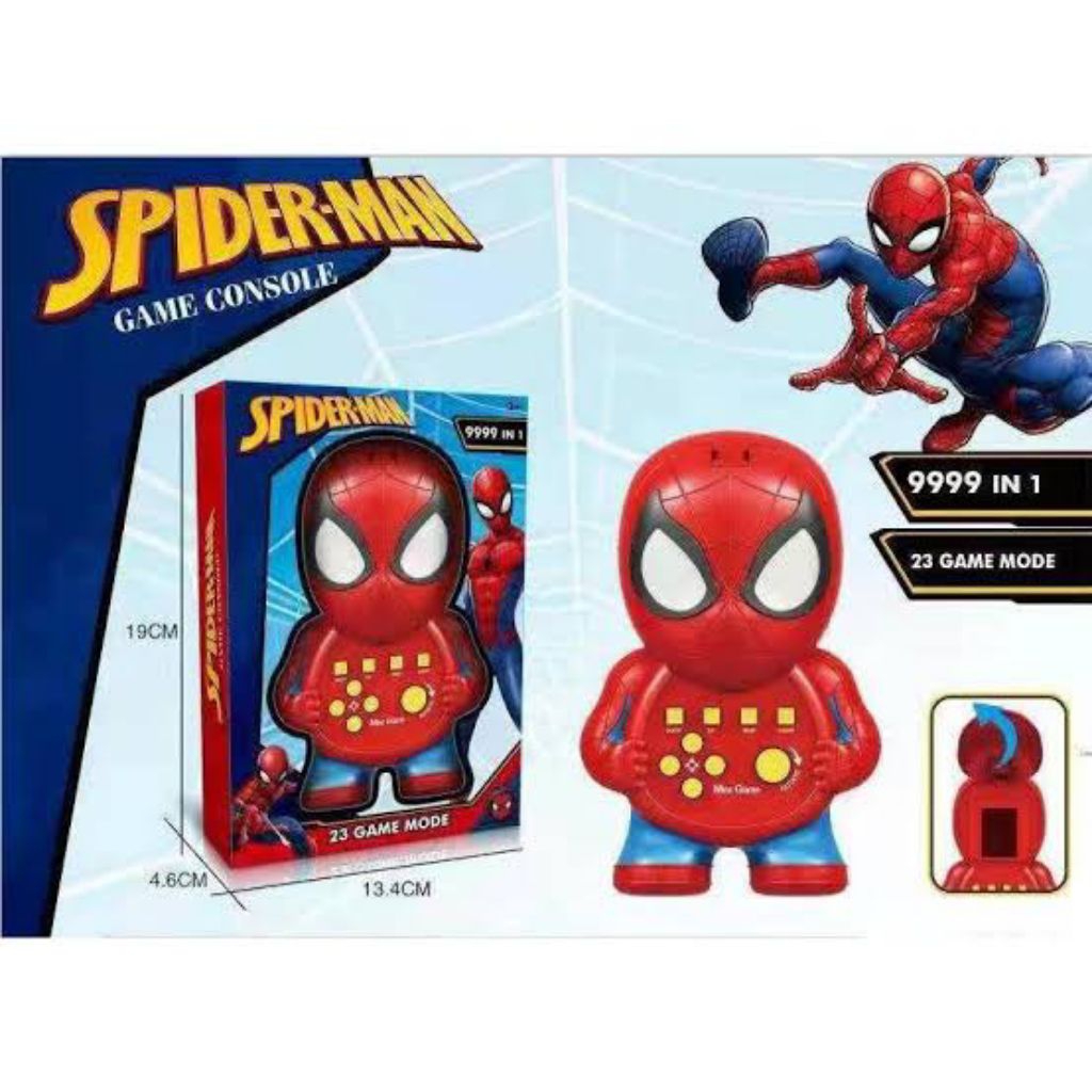 Game Konsol TETRIS Spiderman Classic - Permainan Konsol Game Jadul Dengan 23 Mode Permainan Bertemak