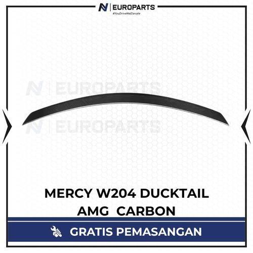W204 DUCKTAIL AMG CARBON | SPOILER BELAKANG MERCEDES W204 AMG CARBON